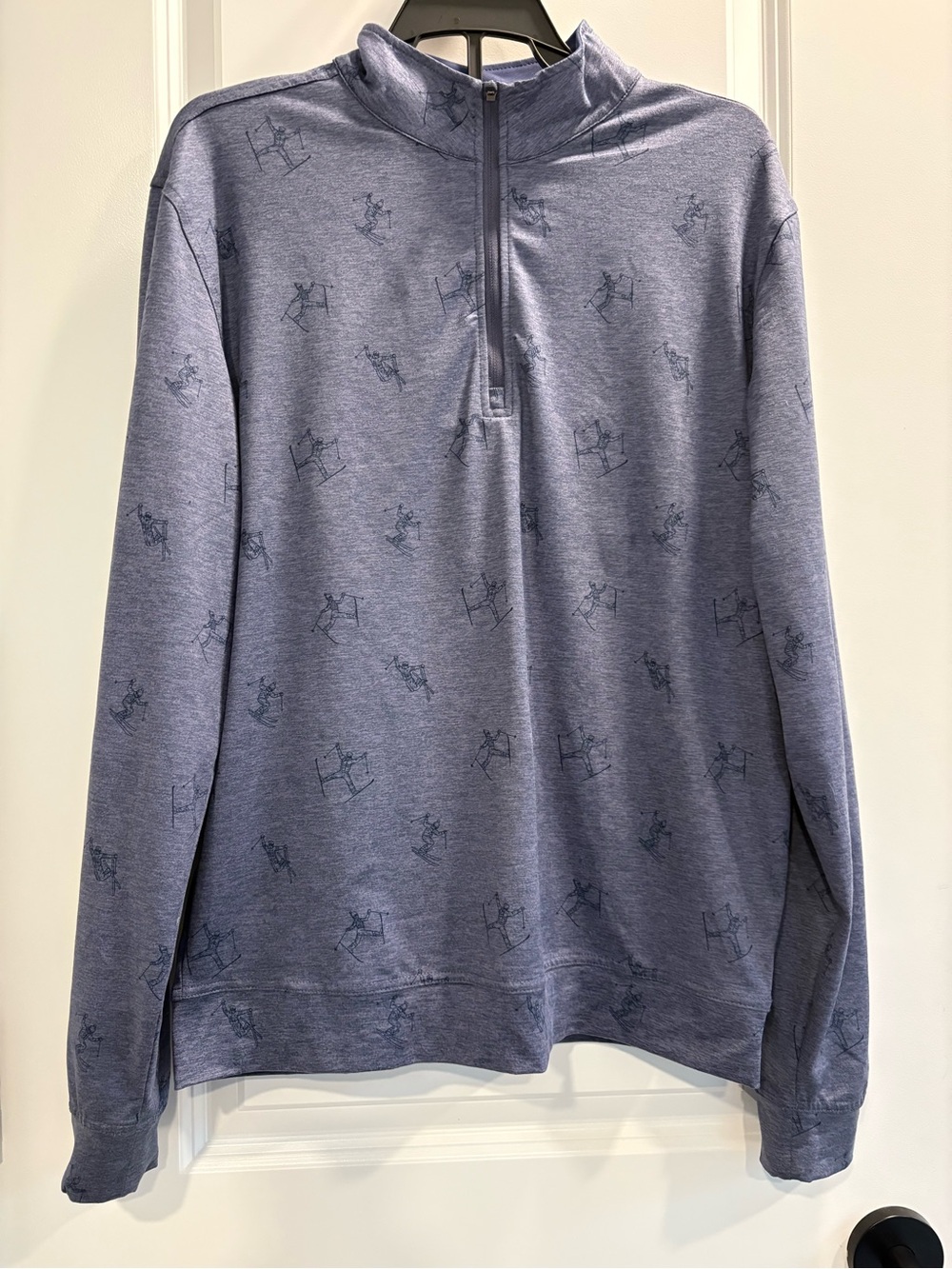 Jack + Sage Men's Blue Heather Pullover Hoodie